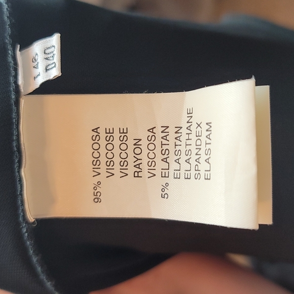 Blumarine Black V Neck Sleeveless Crystals Long Dress size I 48 - Picture 14 of 14